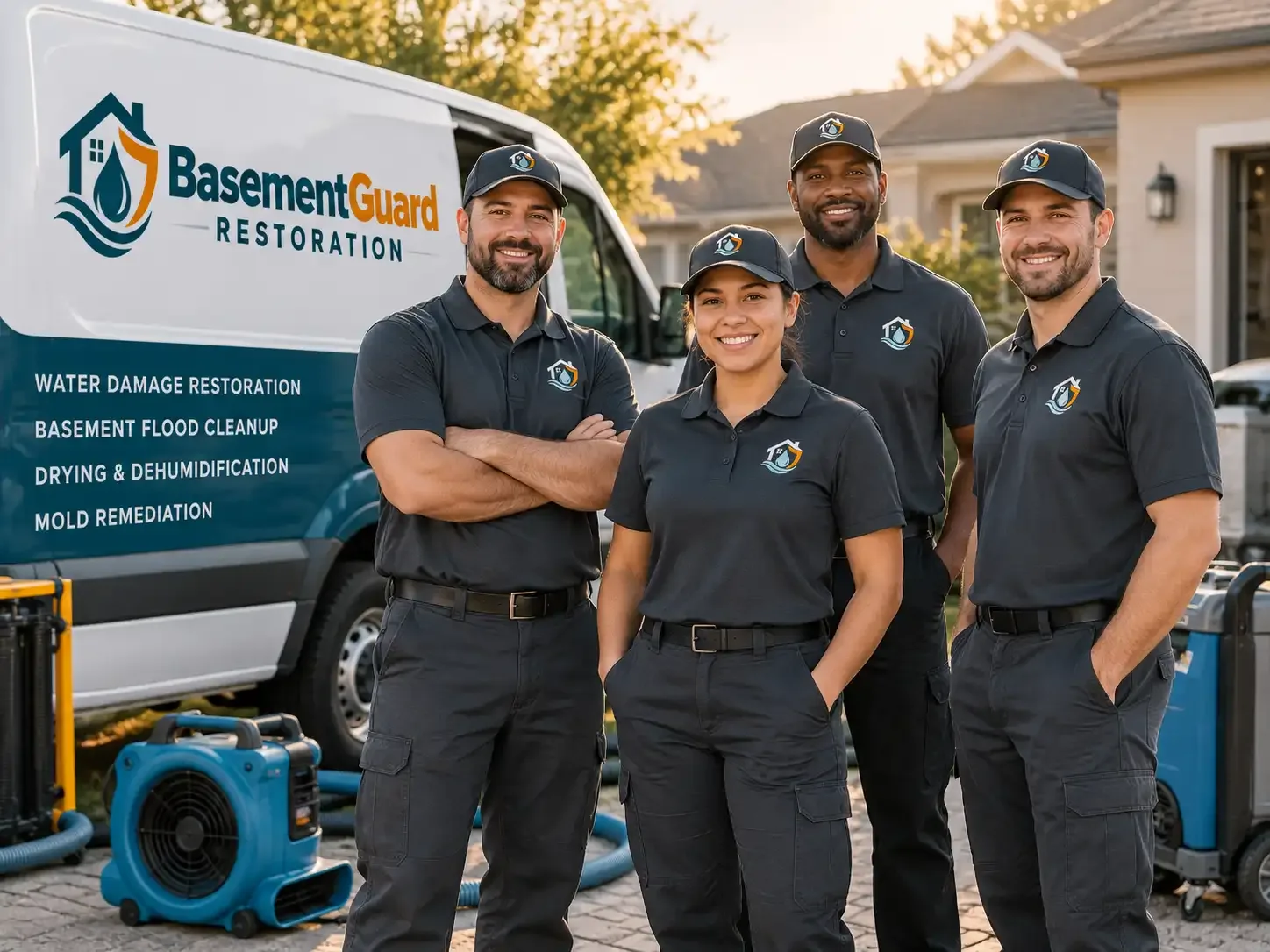 Basement Water Damage Restoration company in Washingtonville, OH